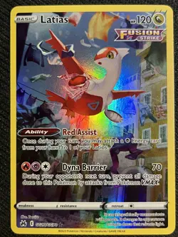 2023 Pokemon SWSH Crown Zenith Latias Galarian Gallery #GG20/GG70 - Image 1