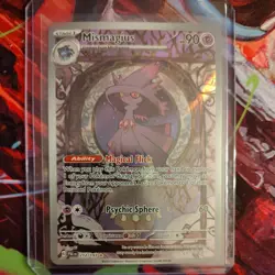 Pokemon TCG Mismagius IR 212/193 Paldea Evolved Illustration Rare Holo NM - Image 1