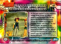 Pokemon TCG The Future Looks Bright Pokemon Topps Mewtwo Strikes Back 41 - Image 2