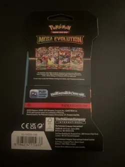 (VERY HEAVY) 33.19g Pokemon TCG Mega Evolution Sleeved Booster Pack (SEALED)✅ - Image 4