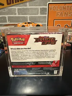 Pokemon Destined Rivals Booster Box Sealed with Acrylic Case - Image 2