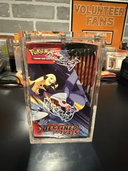 Pokemon Destined Rivals Booster Box Sealed with Acrylic Case - Image 5