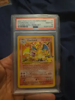 Charizard Pokemon 2021 Holo Celebrations Classic Collection English 4/102 PSA 10 - Image 2