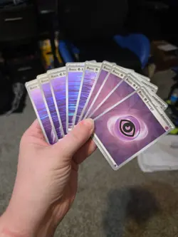Pokemon TCG Holo Energy Psychic Black Bolt White Flare SV Lot of 9 NM - Image 1