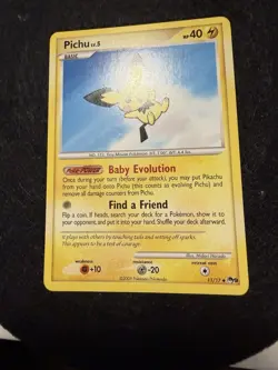 Pokemon TCG Pichu Pop Series 9 11/17 NM - Image 3