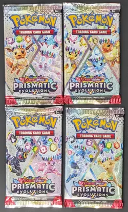 Lot of (216) Pokemon Scarlet & Violet Prismatic Evolutions Booster Packs Sealed - Image 2