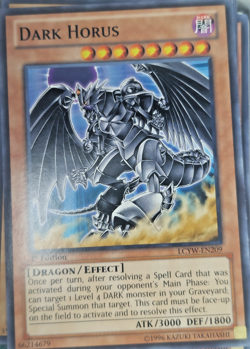 Yugioh LCYW-EN209 Dark Horus Card Game 1st Ed. TCG CCG - Image 1