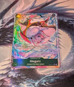 One Piece The Azure Sea's Seven Megalo Alternate Art English N/NM - Image 1