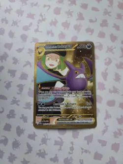 Team Rocket's Crobat ex 242/182 Pokemon Card Destined Rivals Holo NM - Image 1