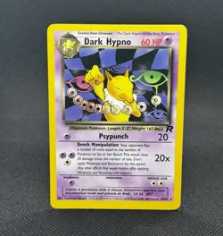 Dark Hypno 26/82 Team Rocket Set Pokemon Card Non‑Holo Rare - Image 1