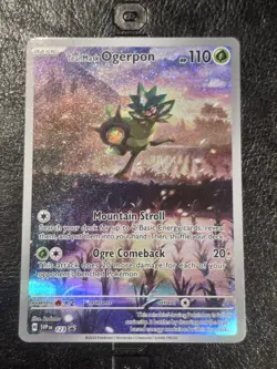 Teal Mask Ogerpon 123 Sv: Scarlet & Violet Promo Cards Holo - Image 1