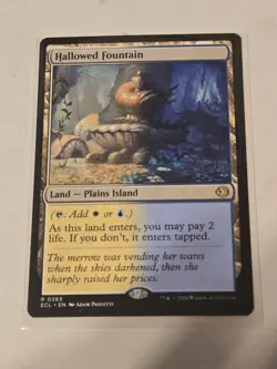 Hallowed Fountain 265 NM MTG Lorwyn Eclipsed Magic - Image 1