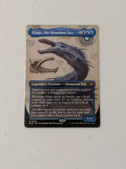 MTG Eluge, the Shoreless Sea (Borderless) Bloomburrow NM - Image 1