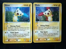 Pokemon Minun & Plusle 6/12 EX Trainer Kit 2: Plusle & Minun Holo (LP) - Image 1