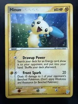 Pokemon Minun & Plusle 6/12 EX Trainer Kit 2: Plusle & Minun Holo (LP) - Image 2