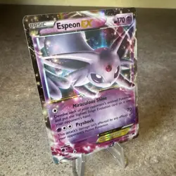 Espeon EX 52/122 XY Breakpoint Holo Pokemon TCG LP - Image 2