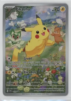 Pikachu (Paldea Adventure Chest) Holo Pokemon Scarlet & Violet Black Star Promo - Image 1