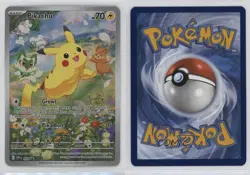 Pikachu (Paldea Adventure Chest) Holo Pokemon Scarlet & Violet Black Star Promo - Image 3