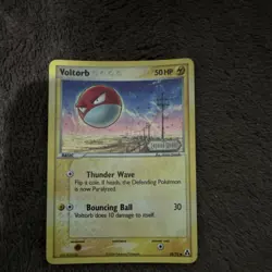 Pokemon TCG-Voltorb-EX Legend Maker-68/92-50HP-Lightning-Nintendo-English-2006 - Image 1