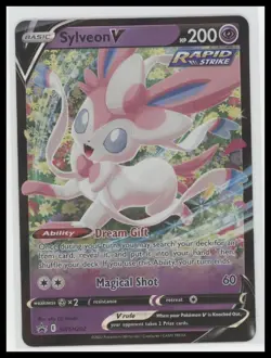 Pokemon TCG Sylveon V SWSH202 Black Star Promo - Holofoil Rare - NM/Mint - Image 1