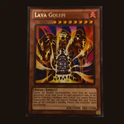 Lava Golem LCJW-EN117 - 1st Edition - Rare - Lightly Played LP Yugioh - Image 1