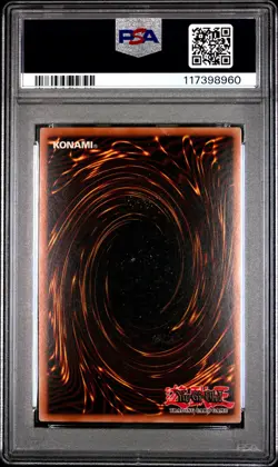 2003 YU-GI-OH! MFC-MAGICIAN'S FORCE 1ST ED #000 DARK MAGICIAN GIRL PSA 9 - Image 2