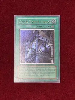 YUGIOH EU ENHANCED Clock Tower Prison EOJ-EN048 Ultimate Rare Unlimited - Image 1
