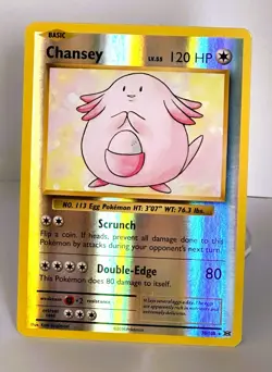 Chansey 70/108 Reverse Holo XY Evolutions Pokemon Card TCG ENG NM 70/108 - Image 1