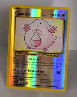 Chansey 70/108 Reverse Holo XY Evolutions Pokemon Card TCG ENG NM 70/108 - Image 2