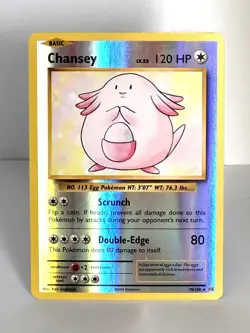 Chansey 70/108 Reverse Holo XY Evolutions Pokemon Card TCG ENG NM 70/108 - Image 4