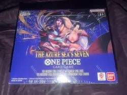 ONE PIECE CARD GAME THE AZURE SEA'S SEVEN BOOSTER BOX OP14 ENGLISH Sealed - Image 1
