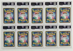 PSA 10 COMPLETE SET OF 10 CARD UMBREON EEVEE SYLVEON TERASTAL FESTIVAL SAR - Image 2