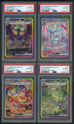 PSA 10 COMPLETE SET OF 10 CARD UMBREON EEVEE SYLVEON TERASTAL FESTIVAL SAR - Image 3