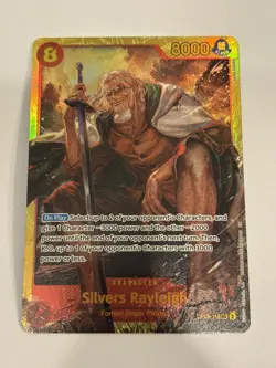 OP08-118 Silvers Rayleigh SEC Alt Art One Piece TCG English Card Two Legends - Image 1