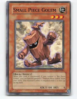 Small Piece Golem #TDGS-EN006 Yugioh Card - Image 1