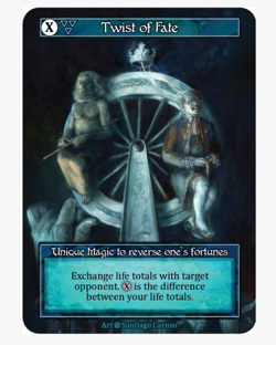 Twist of Fate (FOIL) Unique Beta Sorcery - Image 1