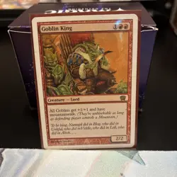 MTG x1 Goblin King 8th Edition Regular LP - Image 1