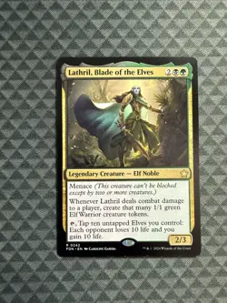 MTG Lathril, Blade of the Elves #0242 Rare Foundations (FDN) - Image 1