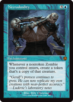 Necroduality (Retro Frame) [Innistrad Remastered] Magic MTG - Image 1