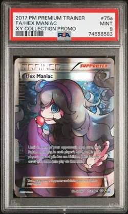 2017 Pokemon Hex Maniac 75a/98 XY Collection Promo MT PSA 9 - Image 1