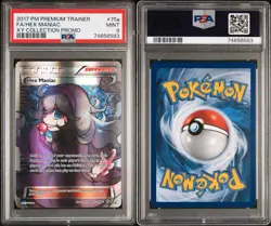 2017 Pokemon Hex Maniac 75a/98 XY Collection Promo MT PSA 9 - Image 3