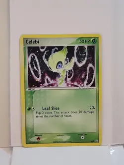 2005 Pokemon TCG Celebi - 029 - Holo Rare Black Star Promo Pokemon - Image 1