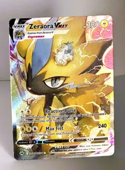 Pokemon TCG Zeraora VMAX Galarian Gallery Crown Zenith GG42/GG70 NM/M ENG - Image 3