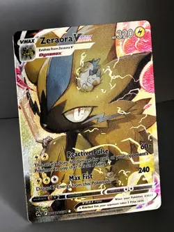 Pokemon TCG Zeraora VMAX Galarian Gallery Crown Zenith GG42/GG70 NM/M ENG - Image 5