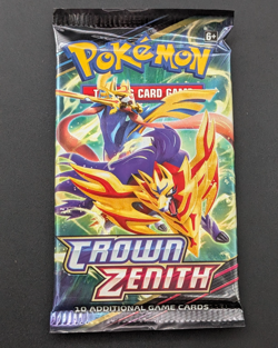 Lot of (100) Pokemon TCG Crown Zenith Booster Packs Sealed - Image 2