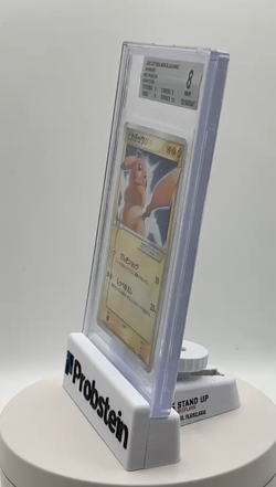 2005 Pokemon Gift Box Mew & Lucario JPN #001 Pikachu Gold Star BGS 8 Swirl - Image 2