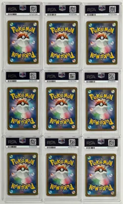 PSA 10 SET OF 9 YU NAGABA UMBREON EEVEE SYLVEON JAPANESE PROMO POKEMON SVP - Image 2