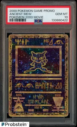 2000 Pokemon Game Promo Movie 2000 Ancient Mew PSA 10 GEM MINT - Image 1
