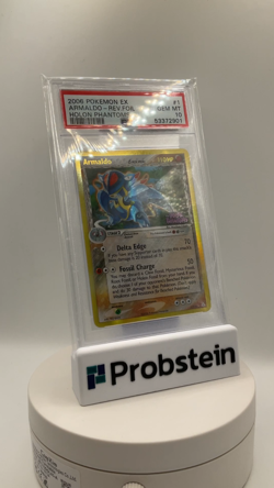 2006 Pokemon Ex Holon Phantoms #1 Armaldo Reverse Foil PSA 10 GEM MINT - Image 2