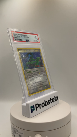 2005 Pokemon Ex Deoxys #22 Rayquaza Reverse Foil PSA 9 MINT - Image 2